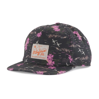 Cap Patagonia Unisex Quality Surf Label Funfarer Cap Faria Multi-coloured Small: Ink Black
