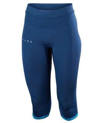 Sportbroek Falke Women Compression 3/4 Tights Dark Teal