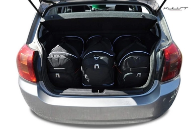 Tassenset Kjust Toyota Corolla Hatchback 2001-2009  (3-delig)