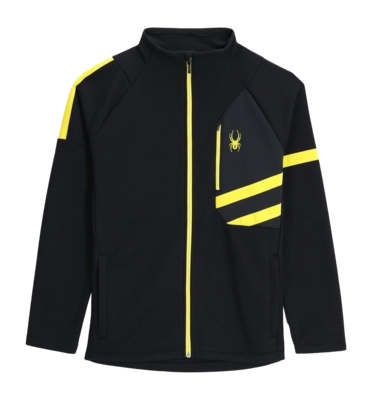 Sweatjacke Spyder Wengen Bandit Full Zip Herren Black