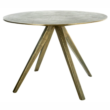 Table POLSPOTTEN Circle Brass