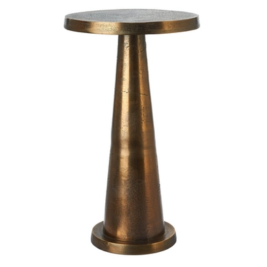 Side Table POLSPOTTEN Toot Antique Brass High