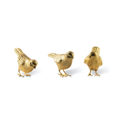 Sparrows POLSPOTTEN Gold (Set van 3)
