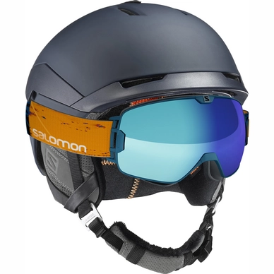 Skihelm Salomon Quest Navy