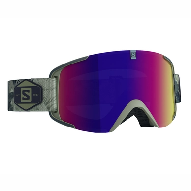 Skibrille Salomon Xview Camo Solar Infrared