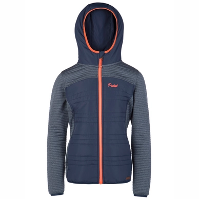 Ski vest Protest Junior Keecie Full Zip Hoody Concrete