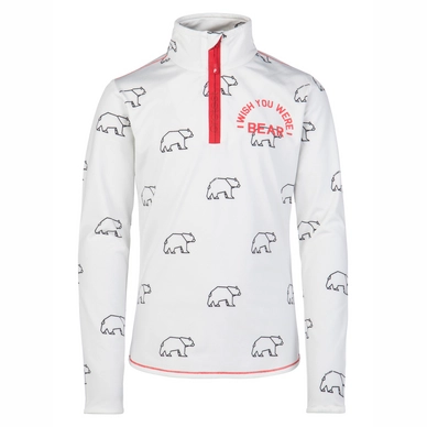 Pull de Ski Protest Girls Capri 1/4 Zip Top Seashell