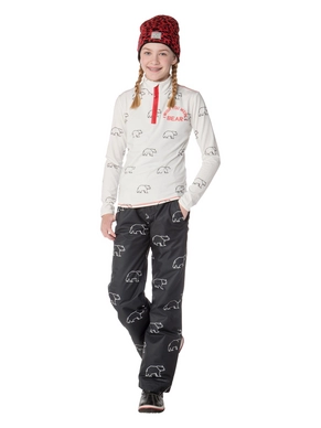 Skipully Protest Girls Capri 1/4 Zip Top Seashell