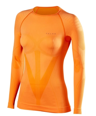 Longsleeve Falke Women Tight Warm Papaya