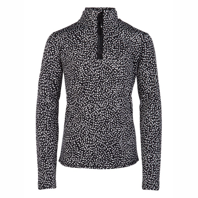 Ski Sweatshirt Protest Girls Marina 1/4 Zip Top True Black