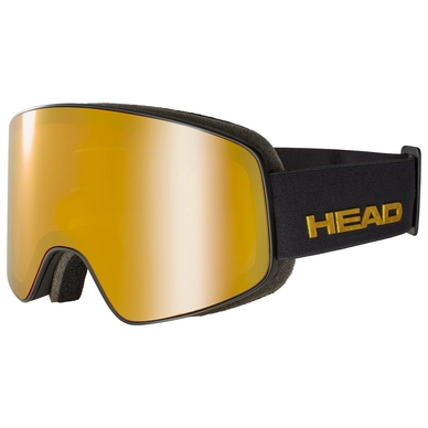 Ski Goggles HEAD Horizon Premium Black / Gold (+ Spare lens)