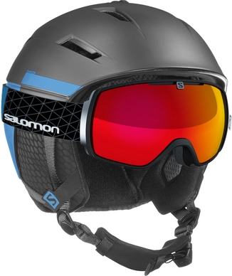 Skihelm Salomon Ranger2 Black Blue