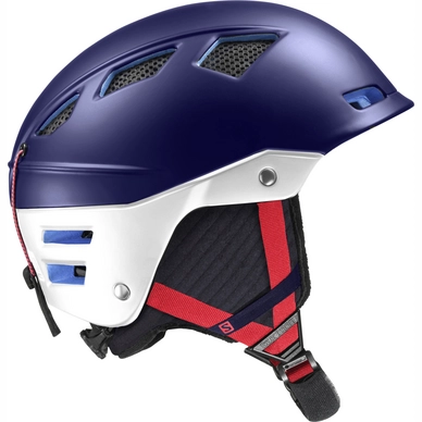 Skihelm Salomon MTN Charge W Eggplant White Damen Outdoorsupply