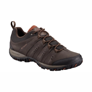Wandelschoen Columbia Men Woodburn II Waterproof Cordovan Cinnamon