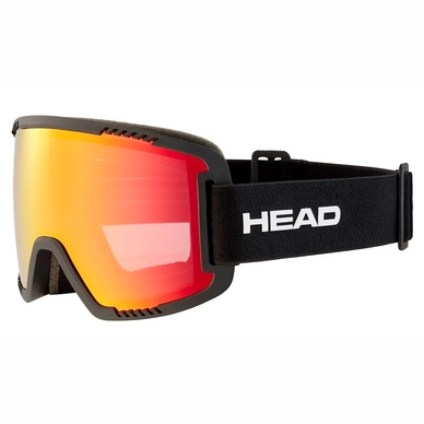 Skibrille HEAD Contex Size L Black / FMR Yellow Red