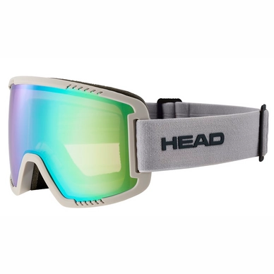 Skibrille HEAD Contex Size L Grey / Blue Green
