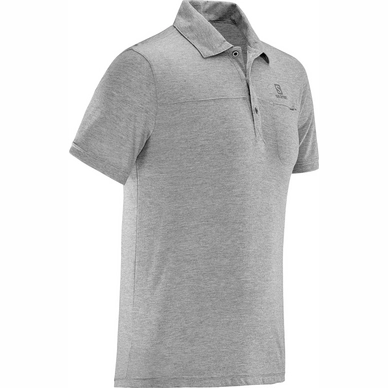 Polo Salomon Men Explore Polo Light Grey