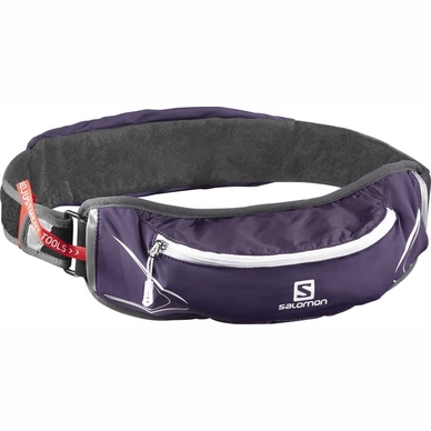 Heuptas Salomon Agile 500 Belt Set Purple Velvet White