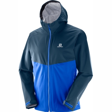 Veste Salomon Men La Cote Flex 2.5L Surf The Web Dress Blue
