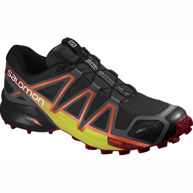 Trailrunningschuh Salomon Speedcross 4 CS Black Magnet Herren