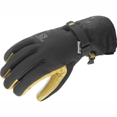 Handschuhe Salomon Propeller Dry Black Natural Damen