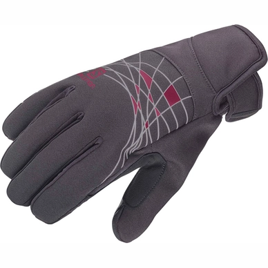 Handschuhe Salomon RS Warm Glove Schwarz Coral Damen