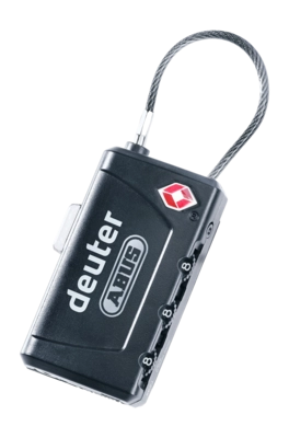 Schloss deuter TSA Cable Lock Black