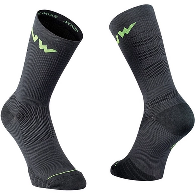 Fietssok Northwave Extreme Pro Sock Black Lime Fluo