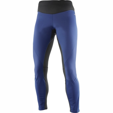 Leggings Salomon Trail Runner Ws Tight Medieval Blue Damen