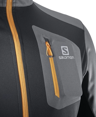 Jas Salomon RS Softshell Jacket Men Forged Iron Black