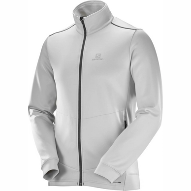 Vest Salomon Pulse Full Zip Mid Jacket Men Vapor
