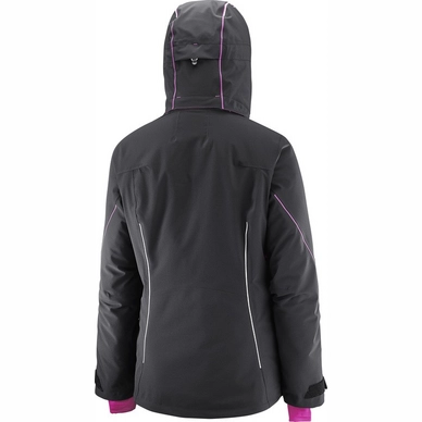 Ski Jas Salomon Speed Jacket Women Black
