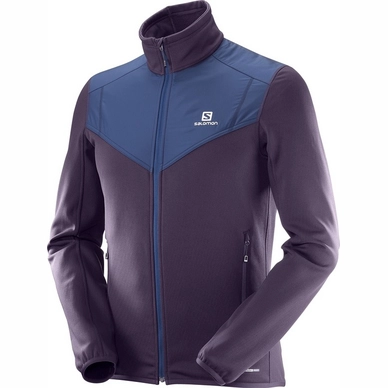 Vest Salomon X Alp Full Zip Mid Men Maverick