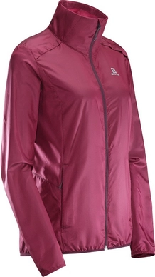 Jas Salomon Agile Wind Jacket Women Beet Red