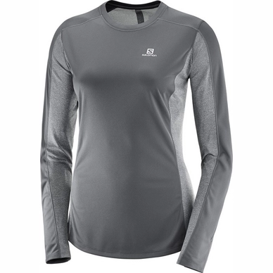 Long Sleeve T-Shirt Salomon Agile Women Forged Iron