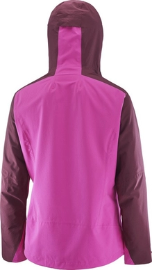 Jas Salomon Nebula 2L Jacket Women Rose Violet Fig