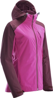 Jas Salomon Nebula 2L Jacket Women Rose Violet Fig