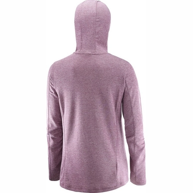 Longsleeve Salomon Elevate Hoodie Women Fig
