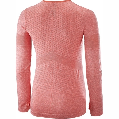 Longsleeve Salomon Elevate Seamless Women Hot Coral