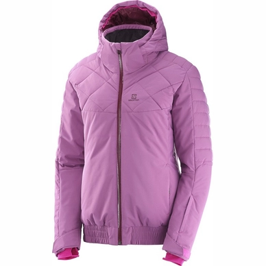 Ski Jacket Salomon Sun & Shine Women Rose Violet