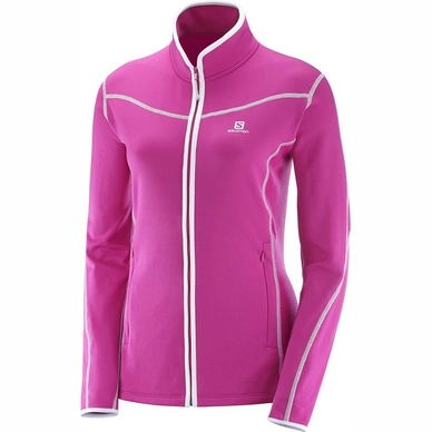 Gilet Salomon Atlantis Full Zip Women Rose Violet