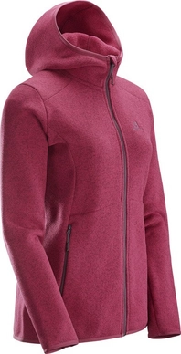 Vest Salomon Bise Hoodie Women Beet Red