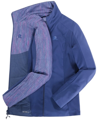 Jas Salomon Drifter Mid Jacket Women Medieval Blue