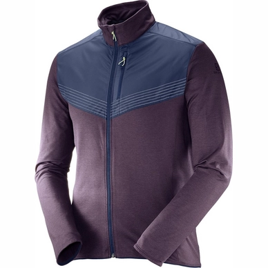 Vest Salomon Pulse Mid Aero Jacket Men Maverick