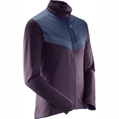 Vest Salomon Pulse Mid Aero Jacket Men Maverick