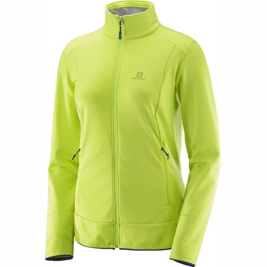 Vest Salomon Discovery Full Zip Women Acid Lime