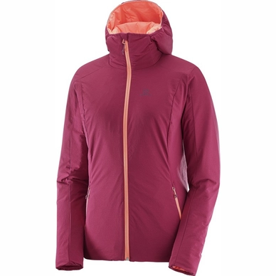 Jacke Salomon Drift Beet Red Damen Outdoorsupply