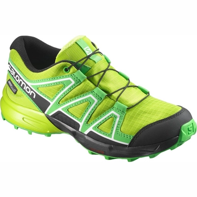 Chaussures de Trail Salomon Speedcross CSWP Junior Lime Green