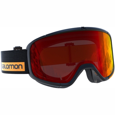 Skibrille Salomon Four Seven Black/ Mid Red Herren