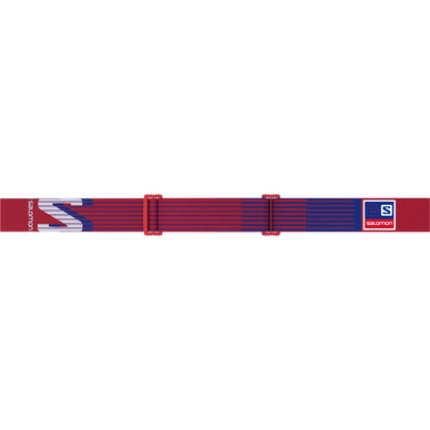 Skibril Salomon Four Seven Red/ Mid Red